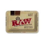 raw metal rolling tray, size s