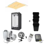 led low budget growbox komplettset l / 100x100x200cm