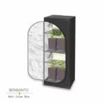 doppelter ertrag – 40x40x120cm bonsanto® komplettset – 2 etagen grow box