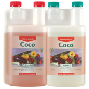 canna coco a und b, für wachstums und blütephase, je 1 l