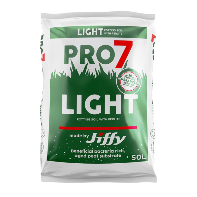 jiffy pro7 light, light mix mit perlite, 50 l