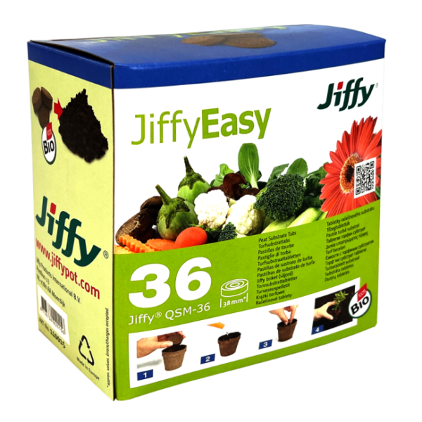 jiffy, quick soil mix, 36 tabs je packung