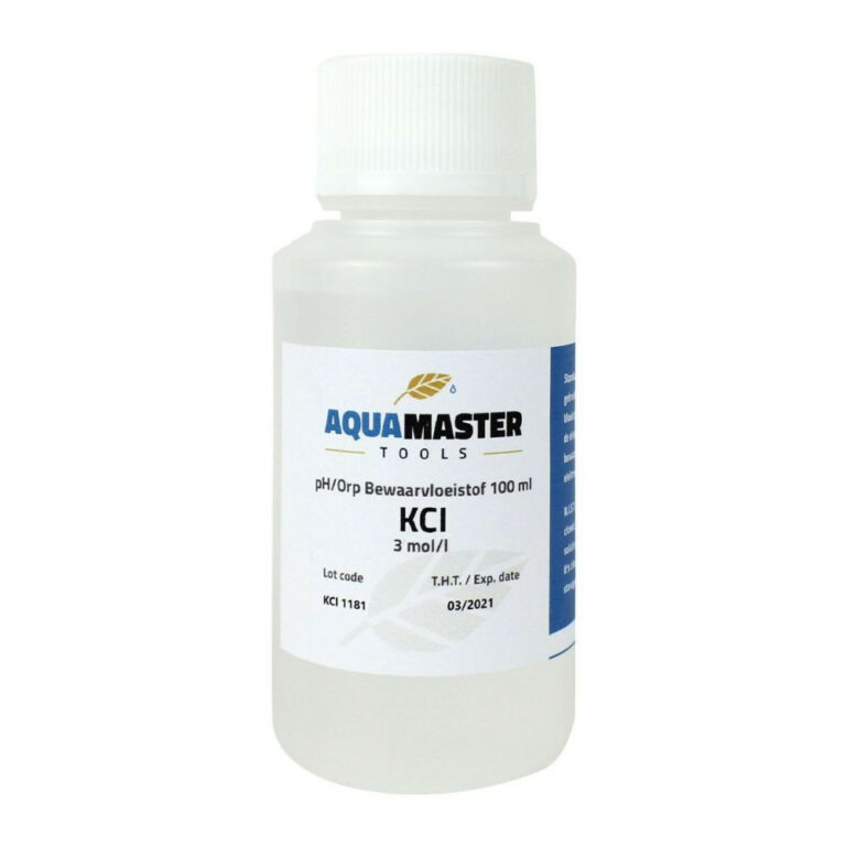 aqua master tools | kcl 3 mol l 100 ml | 18 stk.