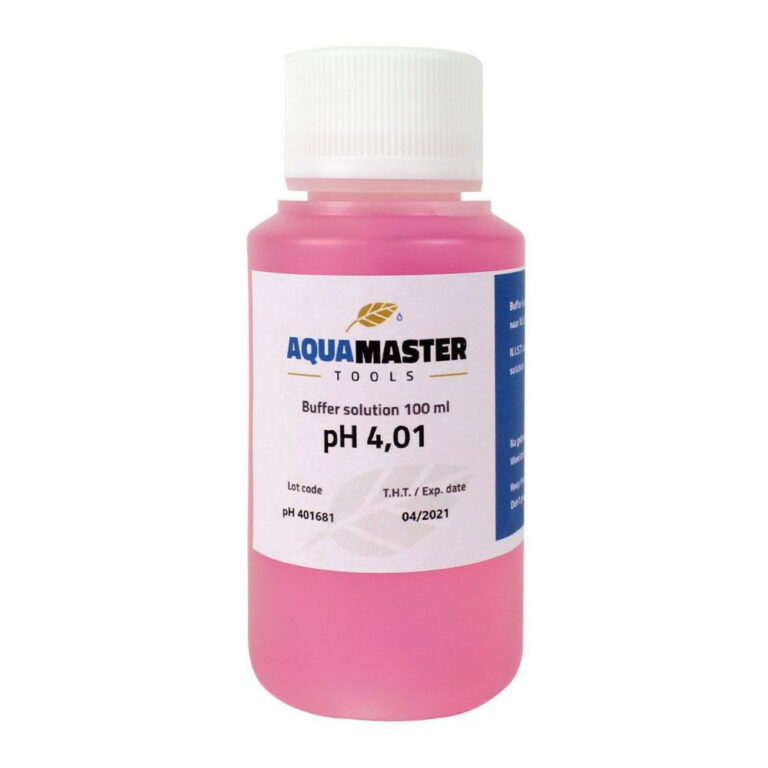 aqua master tools | ph 4.01 kalibrierlösung 100 ml | 18 stk.