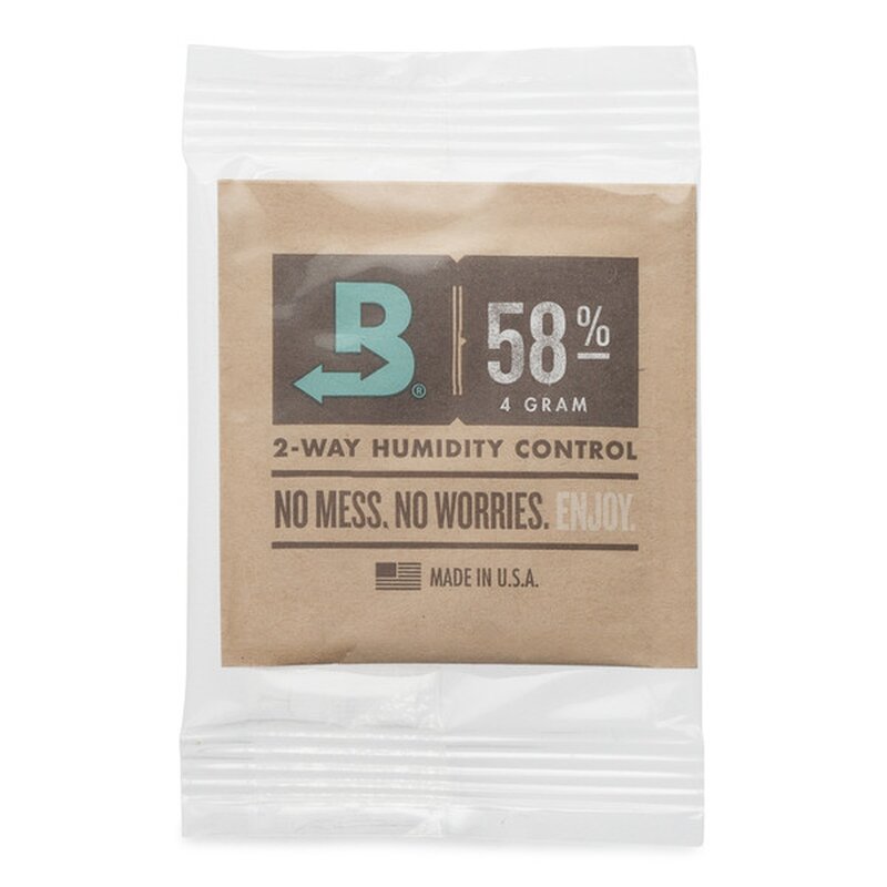 boveda hygro pack 58% | 2 wege luftfeuchtigkeitsregulierung