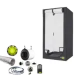 garden highpro ecopro 100 | trockenbox set 100x100x200cm inkl. lüfter