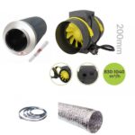 ablufset ghp | komplettset | 520m³/h | Ø 200mm