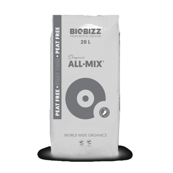 biobizz all mix peat free erde 20l torffrei